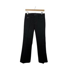 Y2K Sanctuary Clothing Women’s Flare Leg Utility Pants in Black Size 26